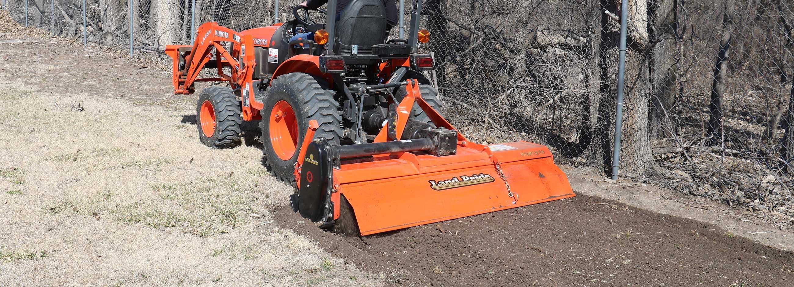 RGA12 & RGR12 Series Gear Drive Rotary Tillers