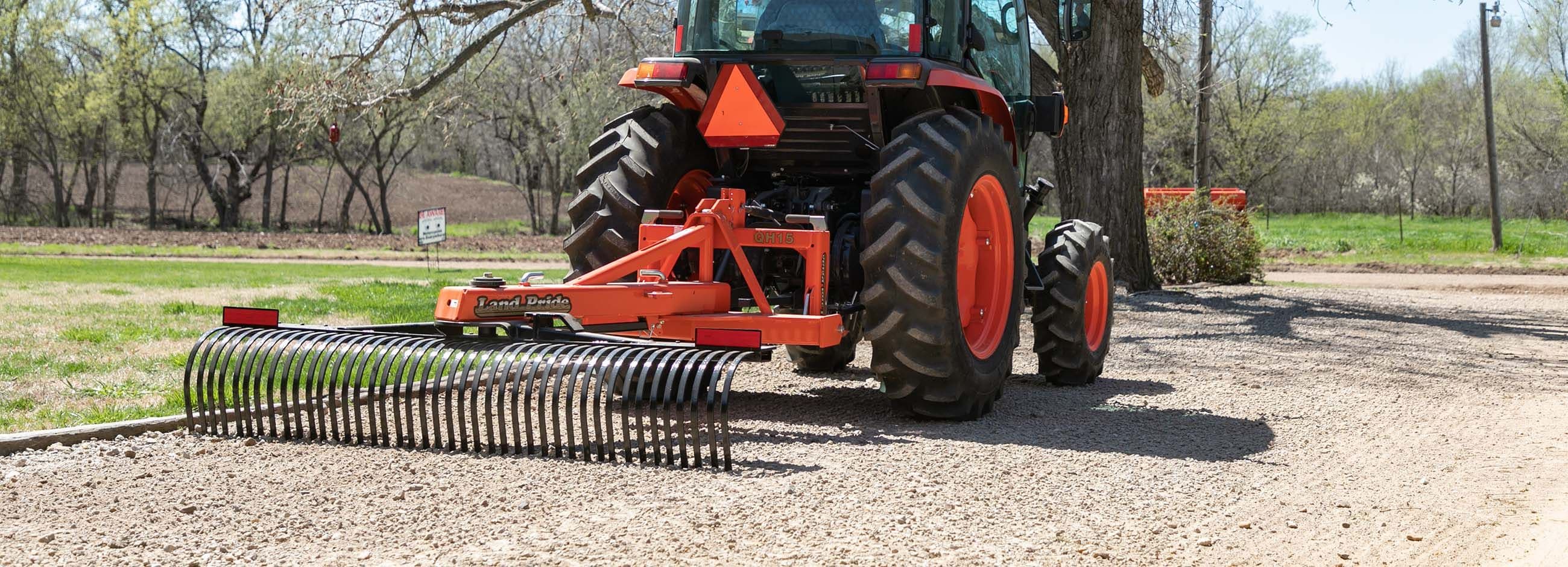 LR37 Series Landscape Rakes